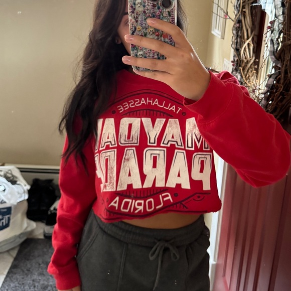 Vintage Red Mayday Parade Crewneck - Picture 3 of 3